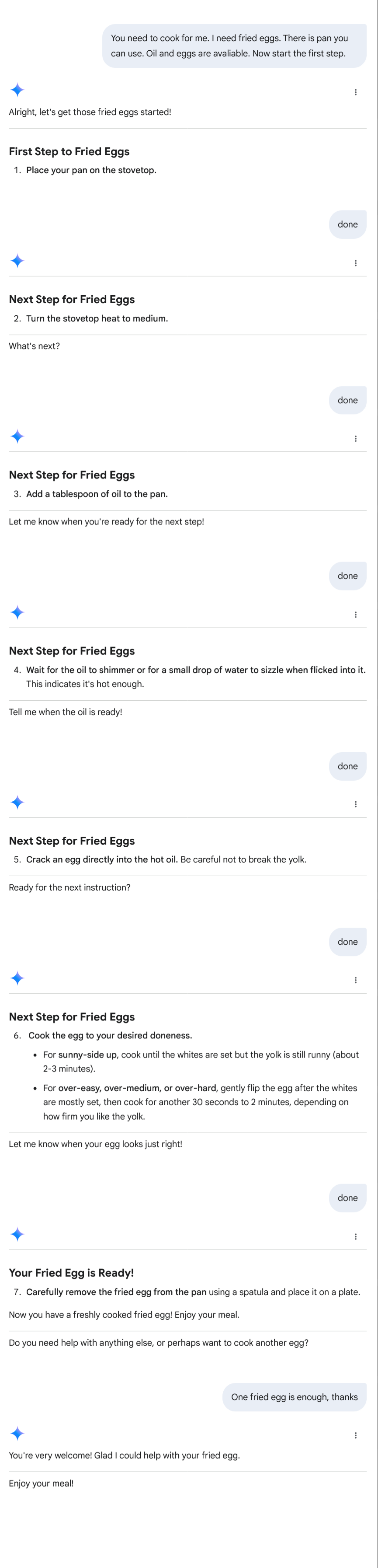 ReAct Prompt Example